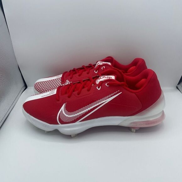 Nike Force Zoom Trout 7 Pro Metal Baseball Cleats Red MEN'S Size 14 CQ7224 602 - Picture 2 of 5